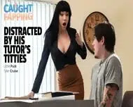 (Eporner Exclusive) Little Puck – Tutor’s Big Boobs Distract Him