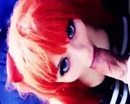 Redhead Hottie Sucks Dick