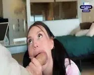 Step Sis In Pijama Dreams For A Extreme Gargle Oral Job – Hottest Sex!!