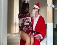 Get Ready For The Hottest Tear Up Of The Yr With Santa And A Facial In Point Of View