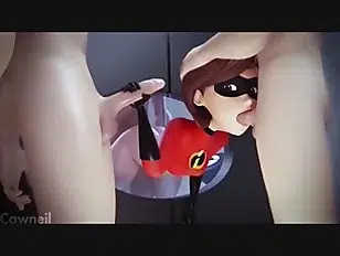 Thick MILF Elastigirl Getting FUCKED In The ASS! | The Incredibles Porn | Helen Parr Mrs. Incredible  Mother