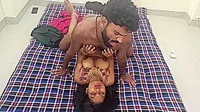 Beautiful Indian Girl With Young Boy