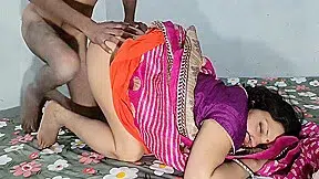 Desi Newly Married Indian Bhabhi Big Cock Mouth Fucking And Doggy Style Sex With Pussy Fart