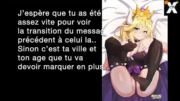 BOWSETTE HENTAI FRENCH JOI SISSY