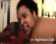 Ebony Bootie Bitch Fishnet Pantyhose Bbw Sinks In Massive Dark hued Bone Uncensored XXX