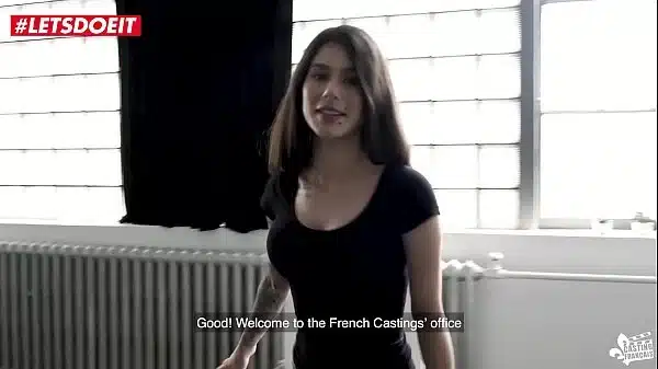 Hot French babe has a surprise at Casting – LETSDOEIT.COM
