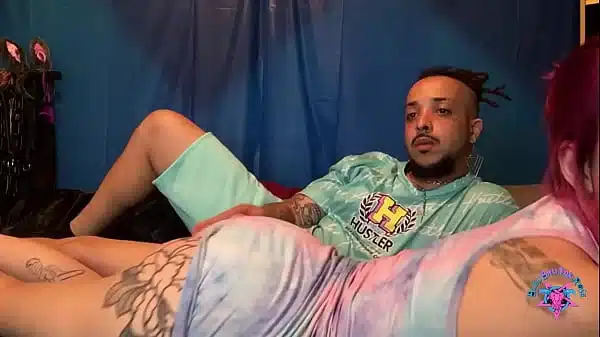 Hot Interracial French Couple … Foreplay, Booty Twerking & Masturbation