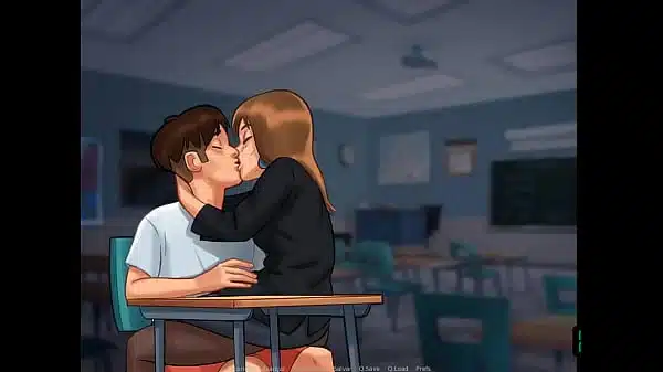 Jogo Porno 2D, Summertime Saga ep 74 – Faço de tudo pra Comer essa Francesa Safada