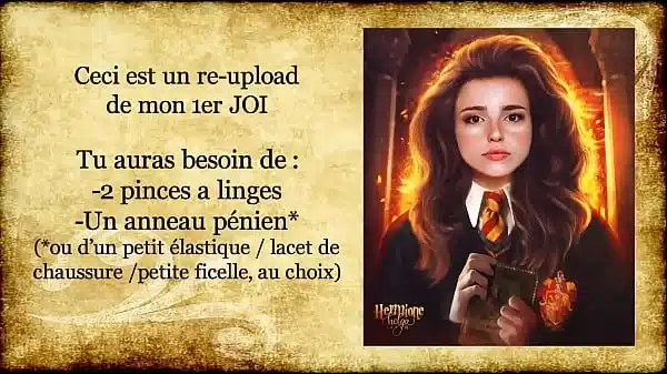 [Kani-Fr] JOI Histoire – Hermione a Poudlard French par Kani-e-boy
